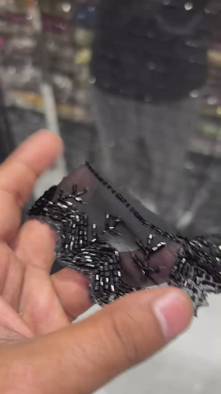 BLACK SAREES